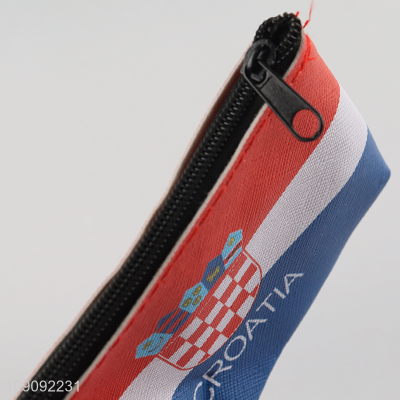 Factory Price Faxu Leather Coin Purse Waterproof Zippered Coin Wallet