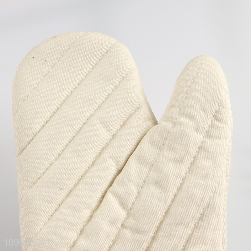 Top products white heat-resistant kitchen microwave oven mitts pot holder