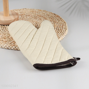 Top products white heat-resistant kitchen microwave oven mitts pot holder