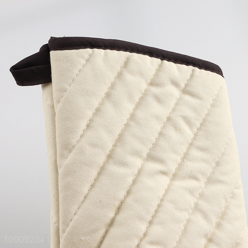 Top products white heat-resistant kitchen microwave oven mitts pot holder