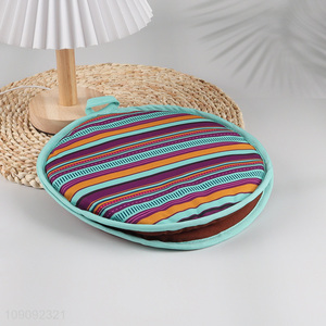 Good quality round home kitchen heat-resistant hot pad heat pad for sale