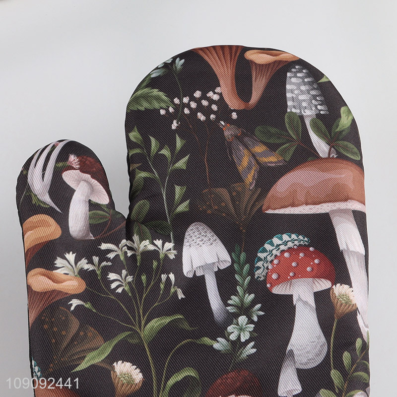 China products 2pcs household microwave oven mitts hot pad set