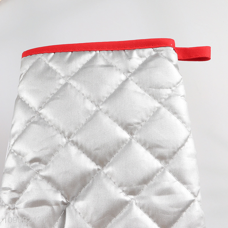 Good sale christmas series home kitchen microwave oven mitts hot pad set