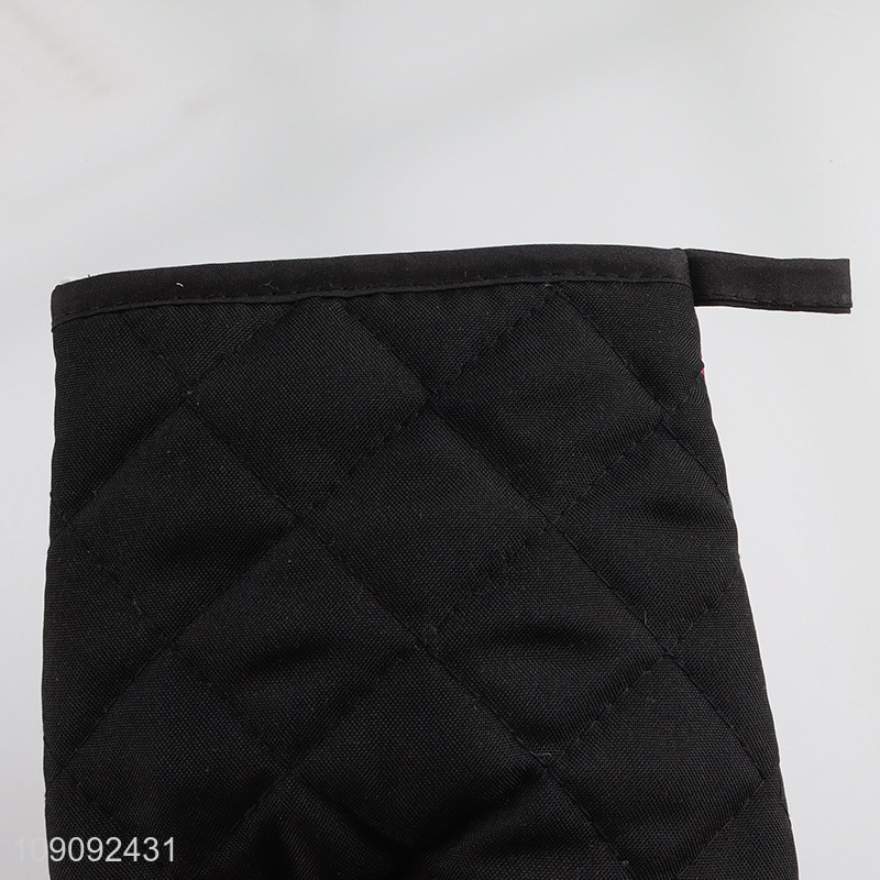 Top sale 2pcs home kitchen microwave oven mitts hot pad set