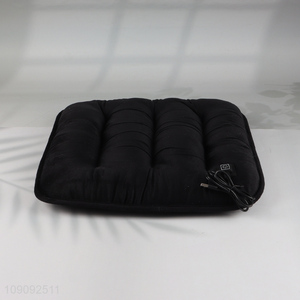 Hot products black comfortable heat car seat cushion for sale