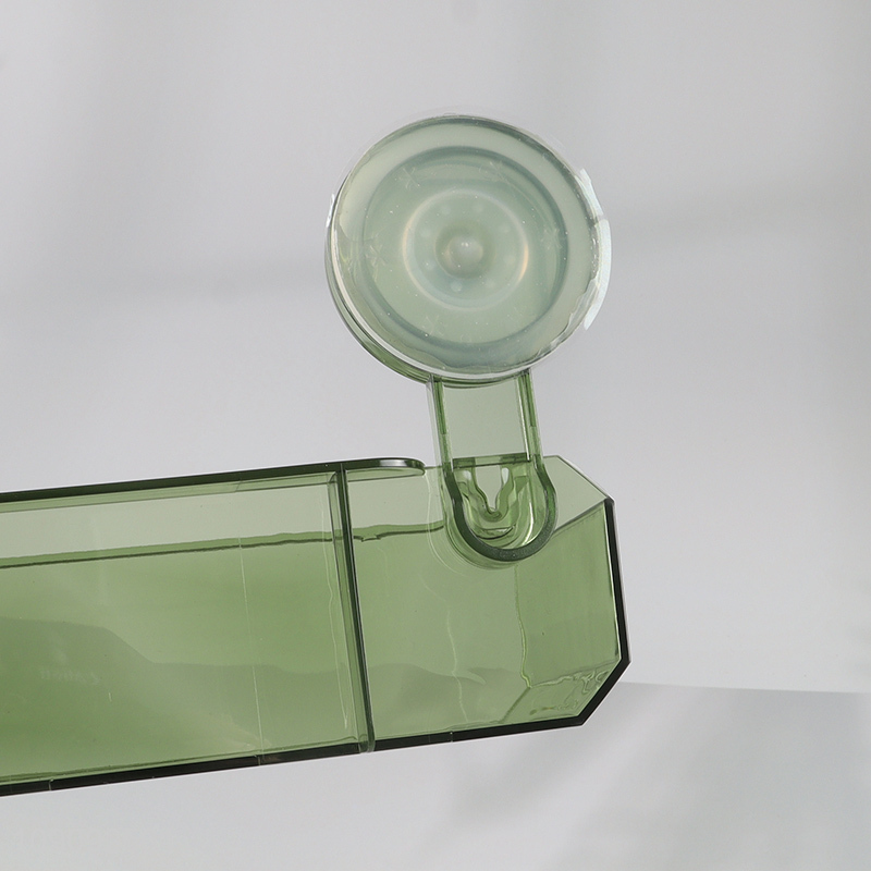 Hot selling household bathroom kitchen plastic wall-mounted storage rack