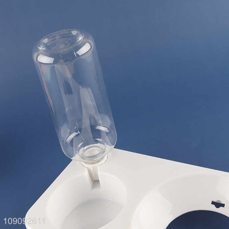 Online Wholesale 2 In 1 Pet Feeder with Automatic Water Bottle