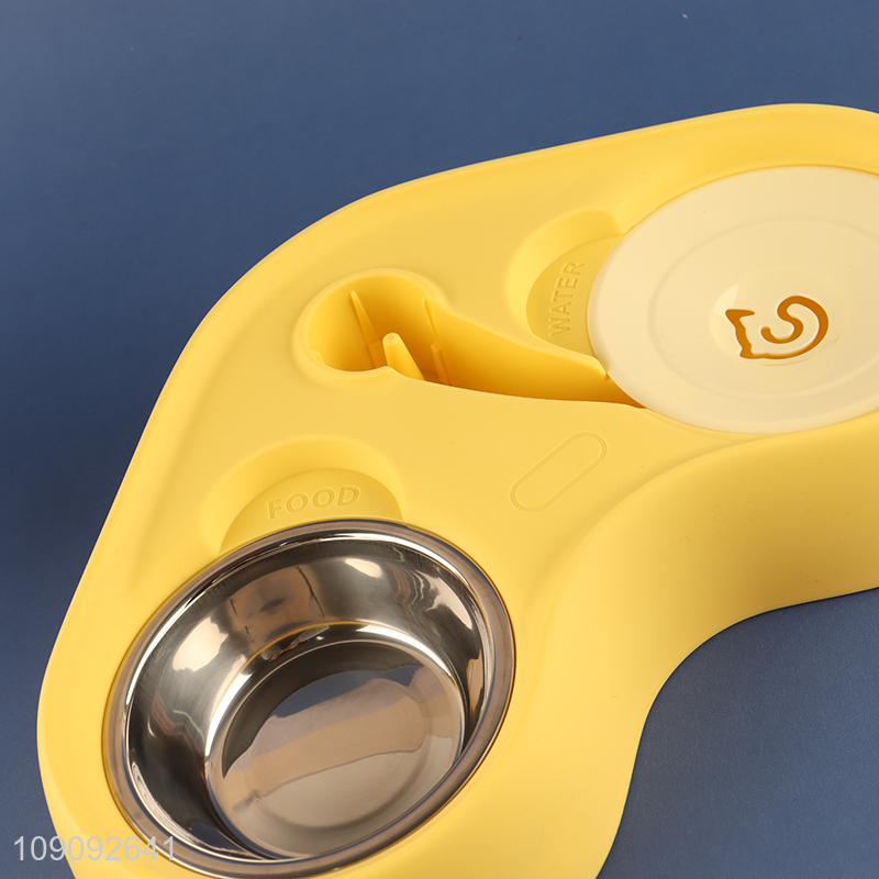 New Arrival Automatic Pet Dog Feeder and Water Dispenser Set