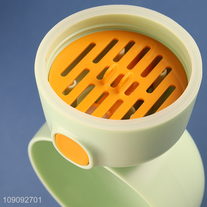 Hot Selling Portable Leak Proof Water Bottle with Bowl for Hiking