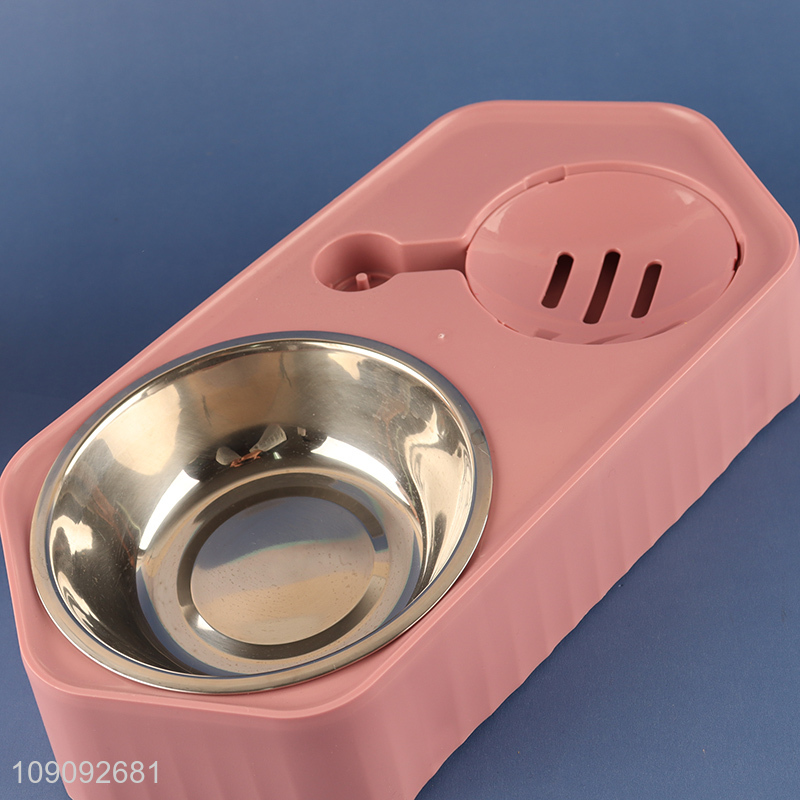 New Product Automatic Pet Dog Feeder and Water Dispenser Set