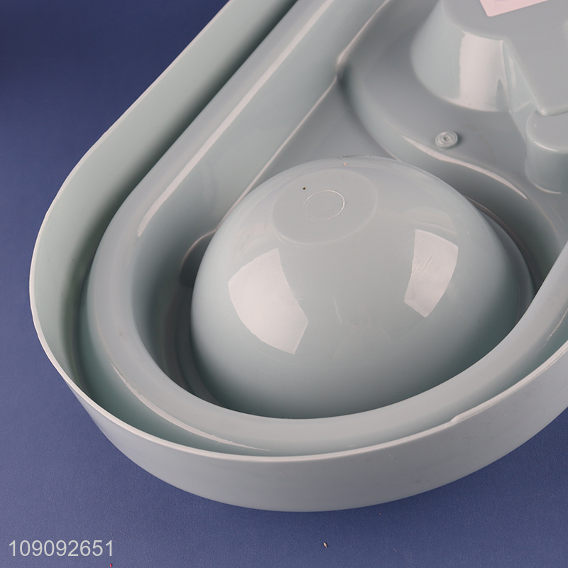 Good Quality 2 In 1 Pet Food Bowl with Automatic Water Bottle