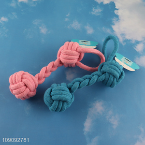 Good Quality Dog Rope Toy Eco-Friendly Cotton Rope Toy for Puppy