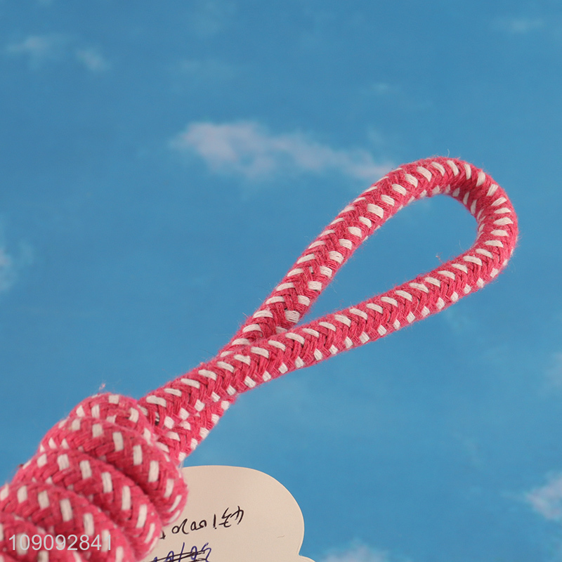 Good Quality Dog Cotton Rope Toy Dog Puppy Chew Teething Toy