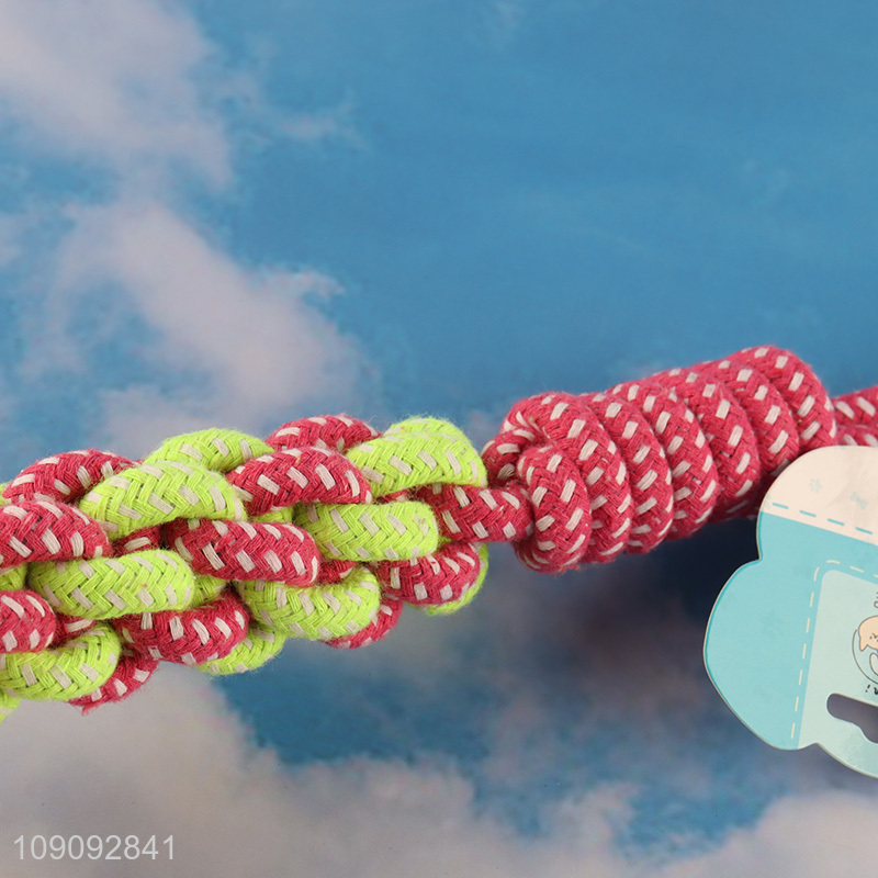 Good Quality Dog Cotton Rope Toy Dog Puppy Chew Teething Toy