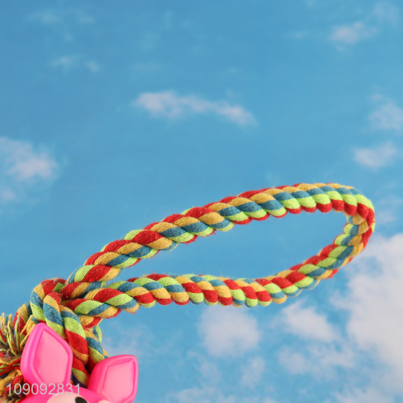 New Arrival Heavy Duty Dog Rope Toy Bite Resistant Dog Chew Toy