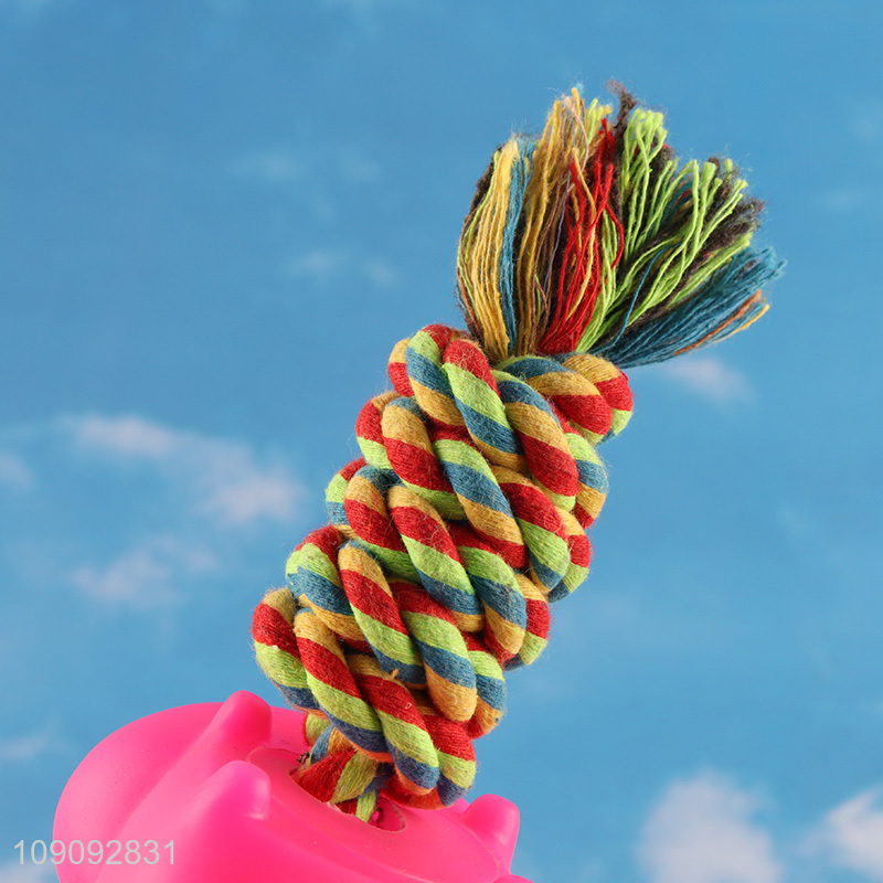 New Arrival Heavy Duty Dog Rope Toy Bite Resistant Dog Chew Toy