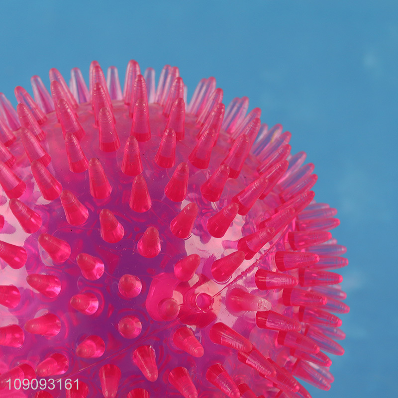 New Product Pet Dog Toy Ball Spiky Dog Chew Toy Squeaky Dog Toy