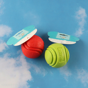 Good Quality Solid Dog Toy Ball Fetch Interactive Toy Dog Chew Toy