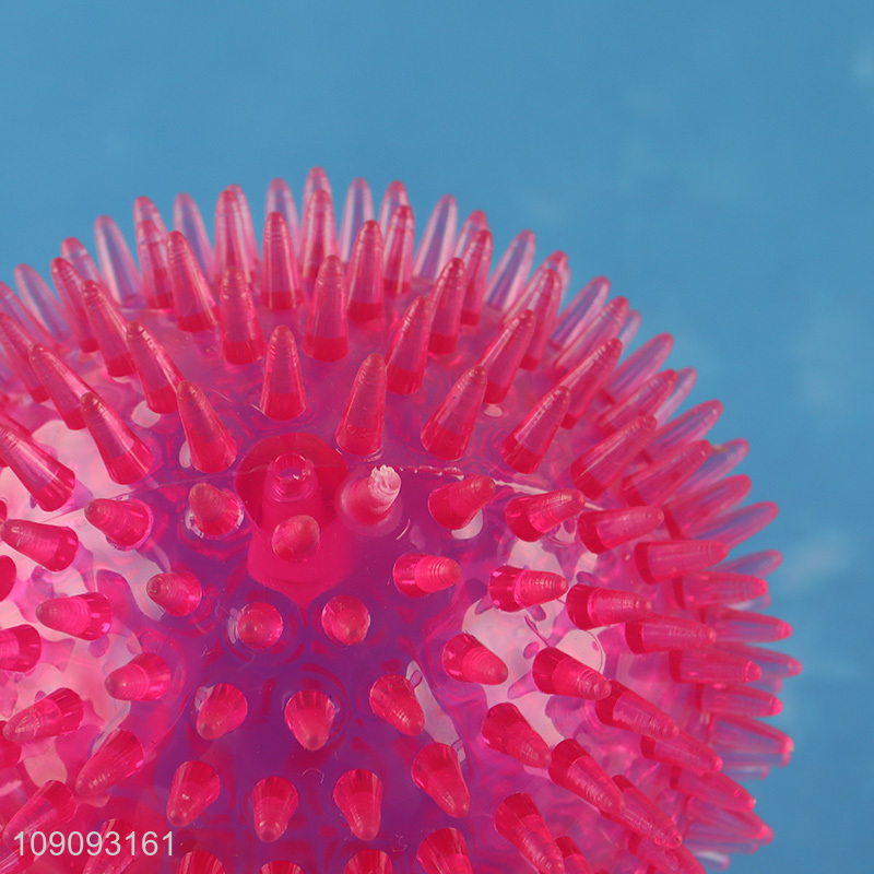 New Product Pet Dog Toy Ball Spiky Dog Chew Toy Squeaky Dog Toy