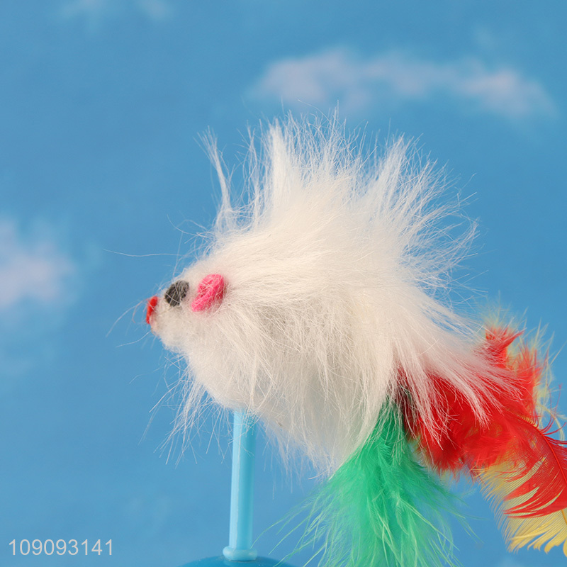 New Product Cat Toy Cat Mouse Toy Furry Tumbler for Indoor Cats