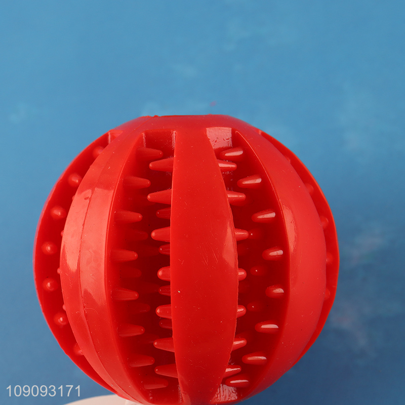 Factory Price Squeaky Dog Toy Dog Puppy Chew Toy Leakage Food Toy