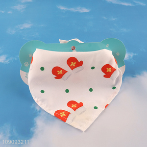China Imports Breathable Pet Scarf Adjustable Dog Cat Bandanas