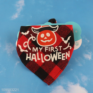 Factory Supply Adjustable Dog Bandanas Triangle Dog Bibs Pet Scarf