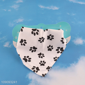 Factory Price Dog Bandanas Pet Triangle Scarf Dog Saliva Towel