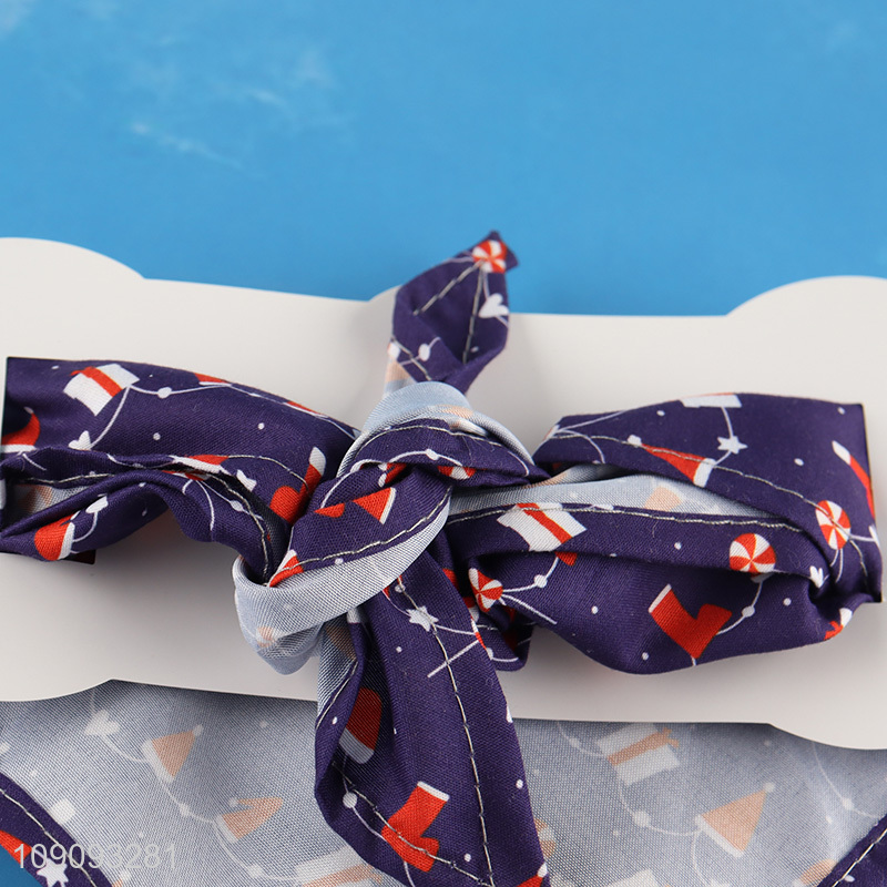 Hot Selling Breathable Pet Scarf Dog Bandanas Triangle Dog Scarf