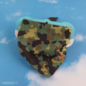 Custom Logo Adjustable Pet Scarf Dog Bandanas Triangle Dog Bibs