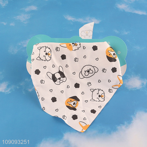 Online Wholesale Dog Bandana Cute Triangle Bibs Scarf for Pet Cat