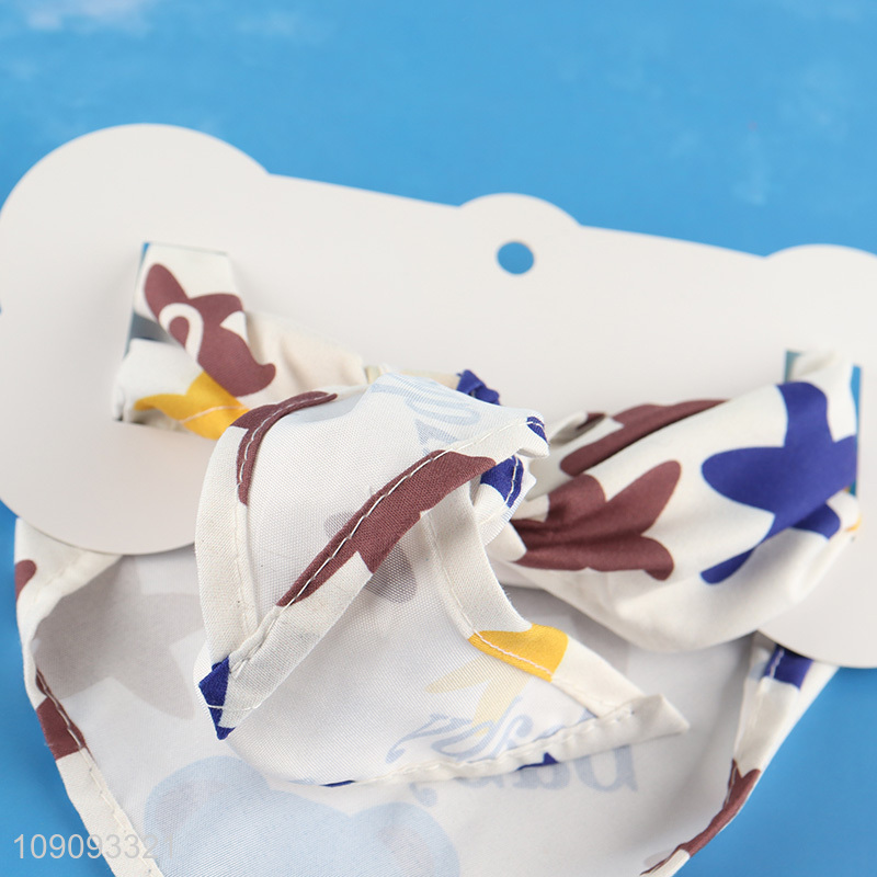 Factory Supply Breathable Dog Bandanas Pet Scarf for Dogs and Cats