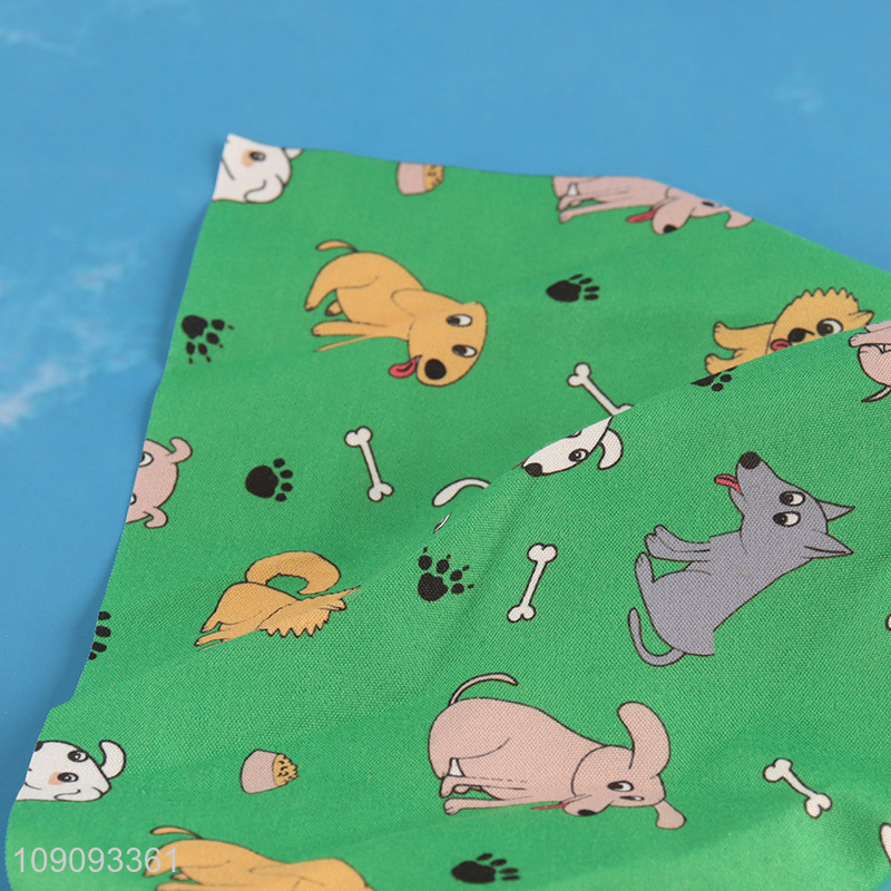 High Quality Adjustable Pet Scarf Dog Bandanas Triangle Dog Bibs