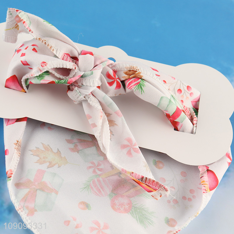 New Product Dog Bandanas Pet Triangle Scarf Dog Saliva Towel