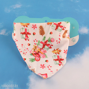 New Product Dog Bandanas Pet Triangle Scarf Dog Saliva Towel