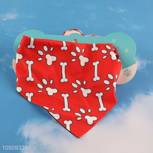 Hot Selling Pet Scarf Dog Cat Bandanas Dog Puppy Saliva Towel