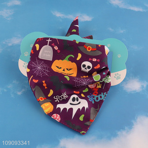 Factory Price Dog Bandana Cute Triangle Bibs Scarf for Pet Cat