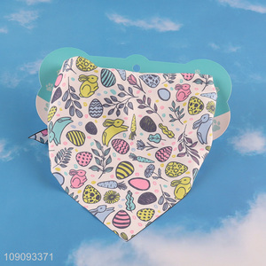 Custom Logo Breathable Pet Scarf Dog Bandanas Triangle Dog Scarf