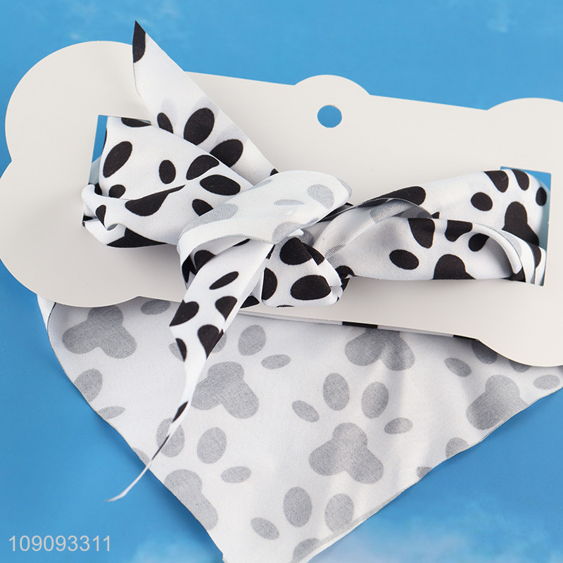 China Imports Adjustable Dog Bandanas Triangle Dog Bibs Pet Scarf