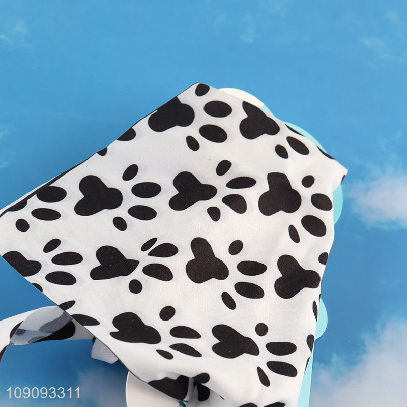 China Imports Adjustable Dog Bandanas Triangle Dog Bibs Pet Scarf