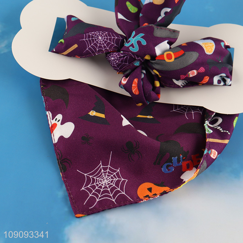 Factory Price Dog Bandana Cute Triangle Bibs Scarf for Pet Cat