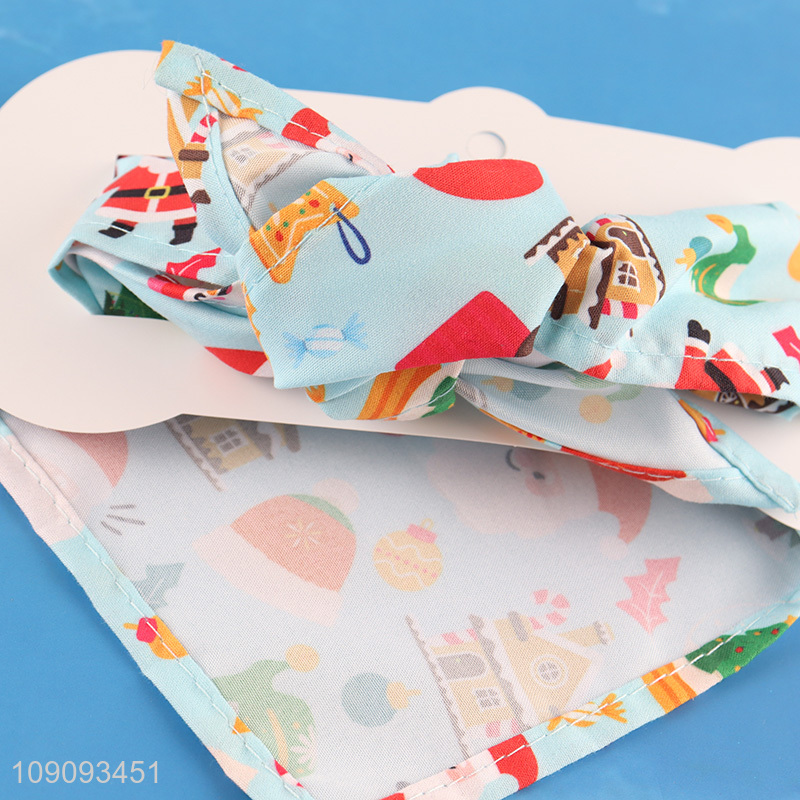 Online Wholesale Adjustable Pet Scarf Dog Bandanas Triangle Dog Bibs