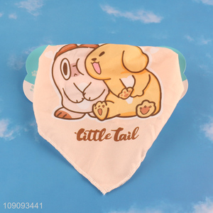 Factory Price Triangle Pet Scarf Dog Bandanas Comfortable Dog Scarf