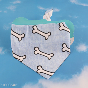 High Quality Breathable Pet Scarf Dog Bandanas Triangle Dog Scarf