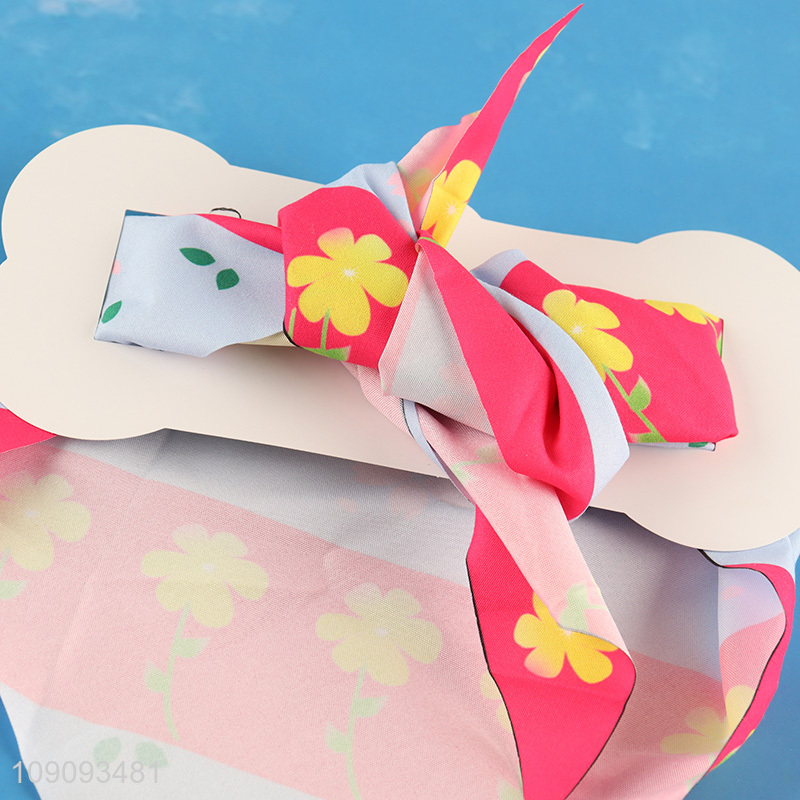 Hot Selling Breathable Pet Scarf Adjustable Dog Cat Bandanas