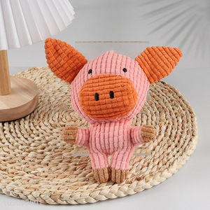 Popular products pig shape plush toy chew toys squeaky toys