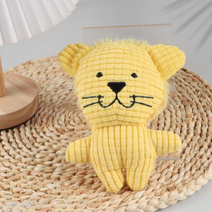 Yiwu market lion shape bite-resistant chew toys squeaky toys