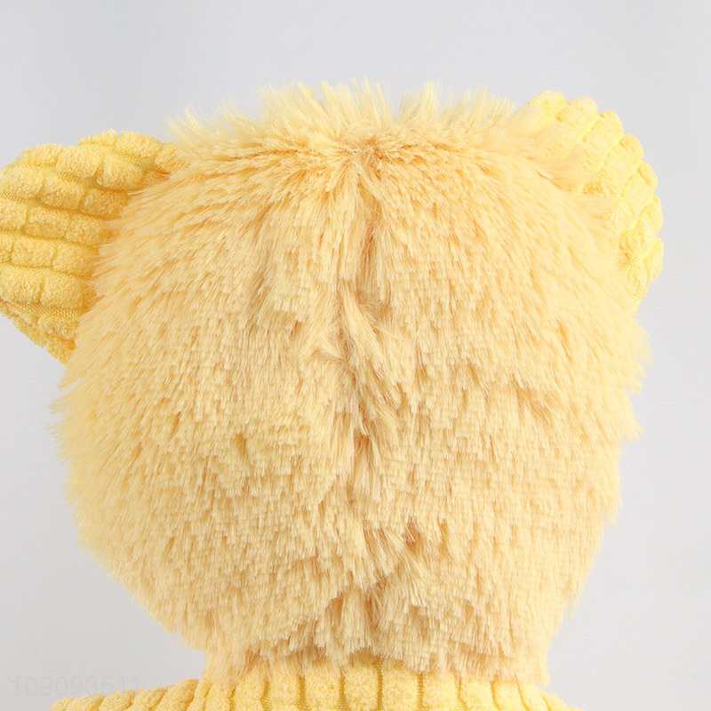 Yiwu market lion shape bite-resistant chew toys squeaky toys