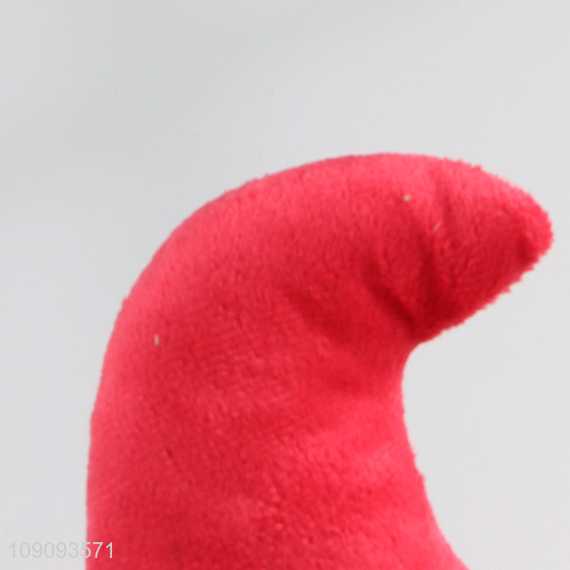 Hot products pepper shape plush toy bite-resistant chew toys squeaky toys