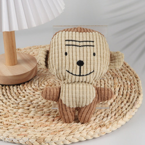 Factory price monkey shape pet chew toys squeaky toys bite-resistant toys